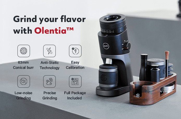 NADO US INC Launches Olentia 63mm Conical Burr Grinder on Indiegogo, Targeting Home Coffee Enthusiasts