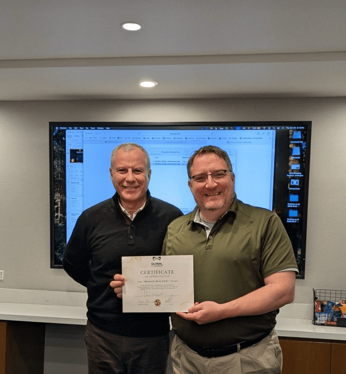 Wendt Partners Co-Founder Receives Global Chamber's 2025 Bridge Builder Award for Advancing Cross-Border Business Connections